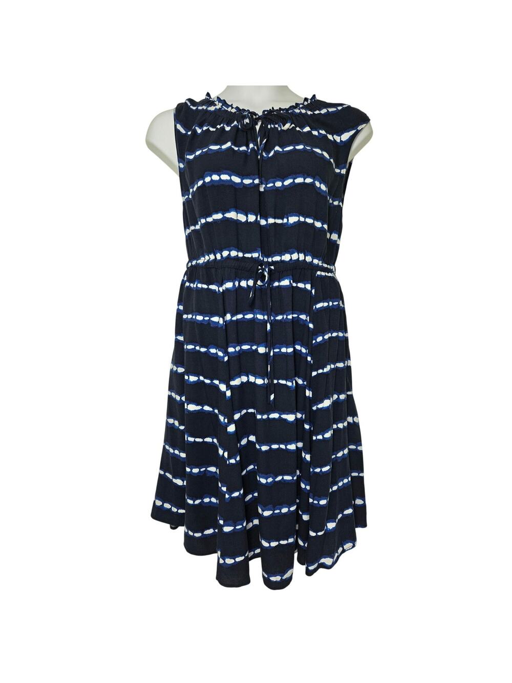 Torrid Blue & White Stripe Dress Size 7 4th of July Vibes!
